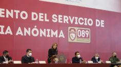 Relanzan servicio de Denuncia Anónima 089 en Tlaxcala