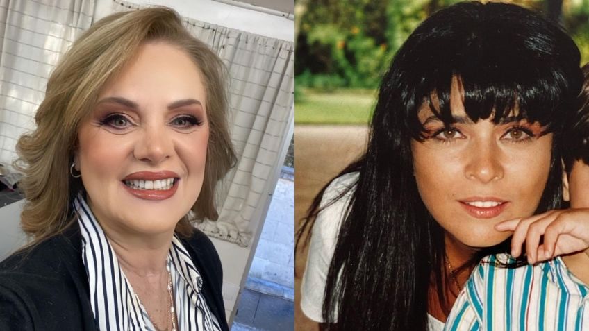 Bellísima: Victoria Ruffo tenía cinturita cuando era joven y Erika Buenfil se encargó de presumirla