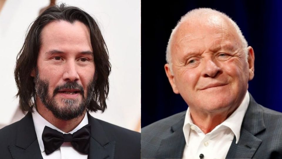 Keanu Reeves y Anthony Hopkins (Fotos: AP/Reuters)