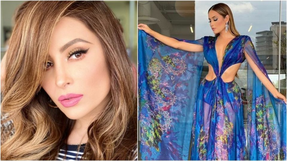 La guapa conductora enamora con sus atrevidos looks. Foto: Especial