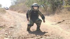 Ejército ubica 250 minas en caminos de terracería de Michoacán