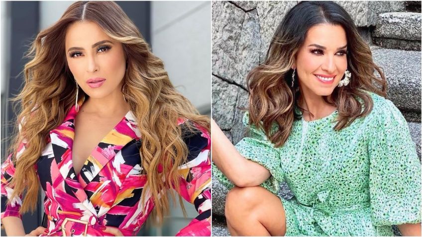 Cynthia Rodríguez y Laura G se copian outfit rojo y presumen cuerpazo; ¿Quién luce mejor?