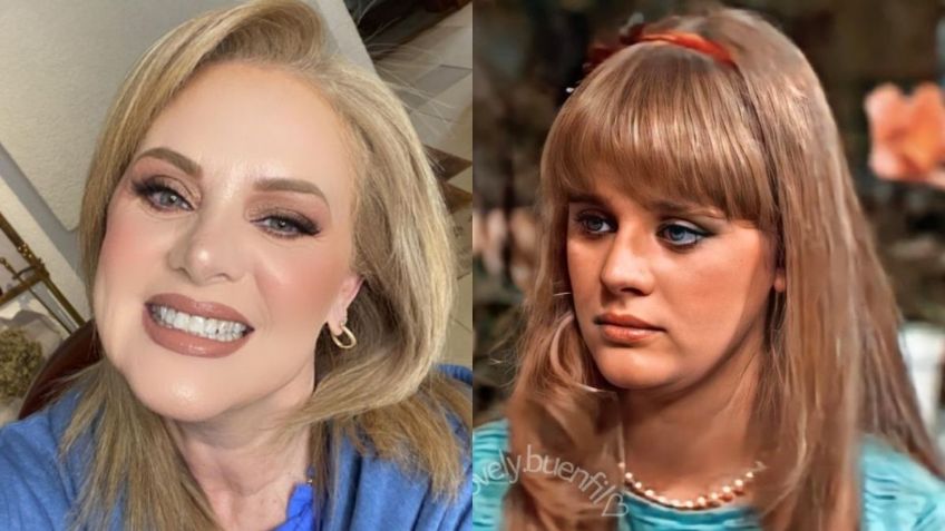 Erika Buenfil era de las actrices más guapas; esta FOTO INÉDITA lo demuestra