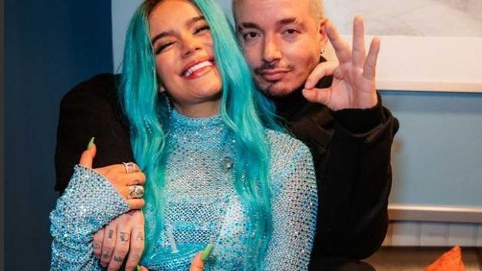 J Balvin y Karol G son muy buenos amigos. Fuente : Instagram J Balvin