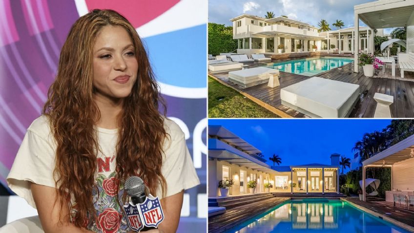 Así es la lujosa mansión de Shakira en Miami