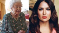 Salma Hayek envía mensaje a la Reina Isabel II; esto le dijo FOTO