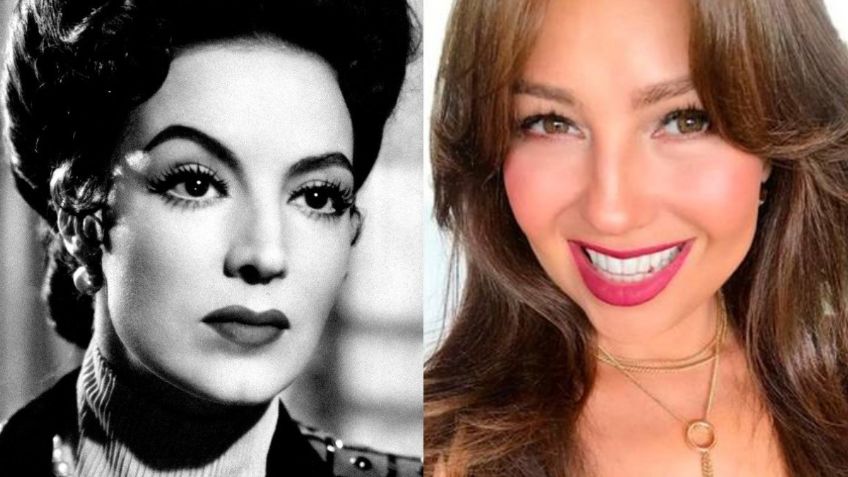 Revelan FOTO inédita de Thalía y María Félix; así fue la amistad entre ambas actrices y casi nadie lo sabía