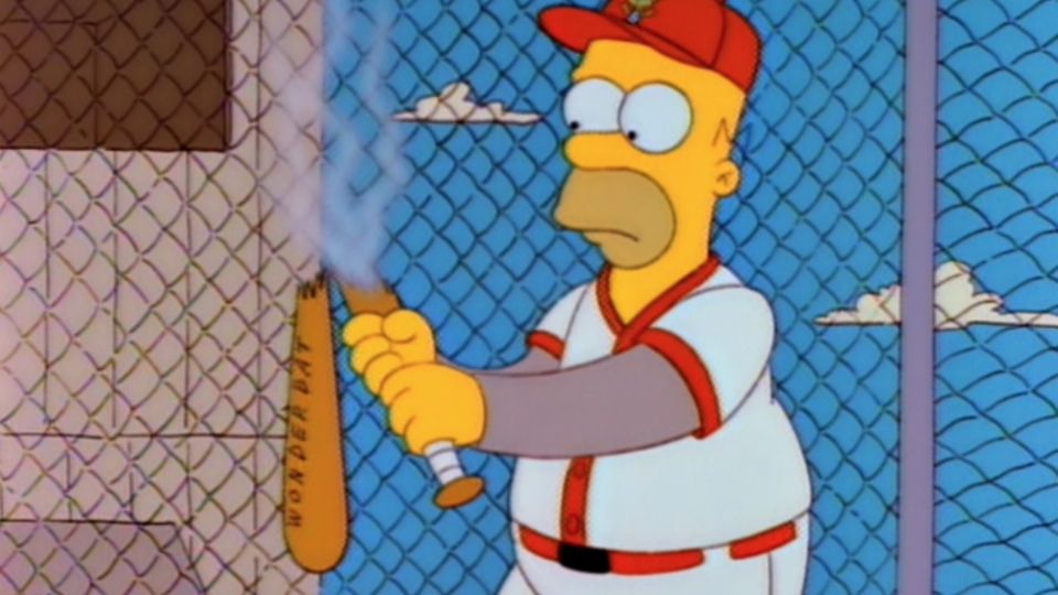 Homero Simpson hizo su bat mágico e inspiró a otros a crear el suyo. Foto: Especial