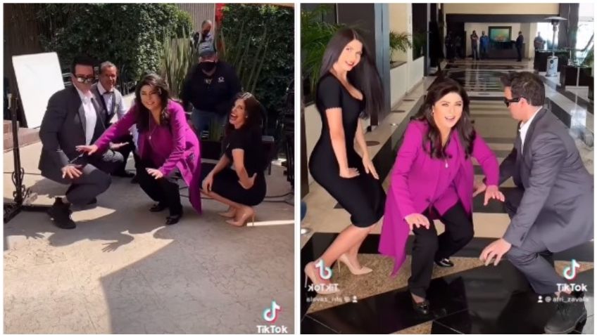 Victoria Ruffo quiere "perrear hasta el piso" y se queda trabada: VIDEO