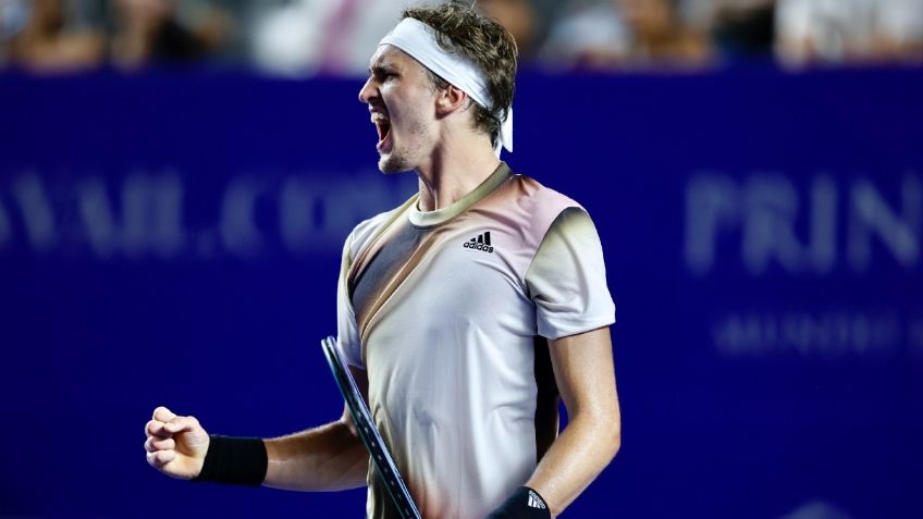 Alexander Zverev supera su debut en el Abierto Mexicano de Tenis en un duelo que acabó a las 4:55 am