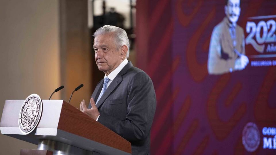 AMLO destacó la normalidad que hay en las escuelas. Foto: Presidencia