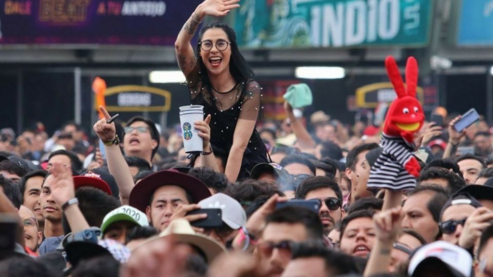 Imagen del público del Vive Latino 2020. Foto: Cuartoscuro