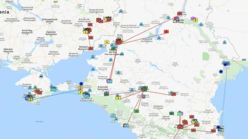 “Google Maps militar”: Así se mueve el ejercito ruso en tiempo real en frontera con Ucrania