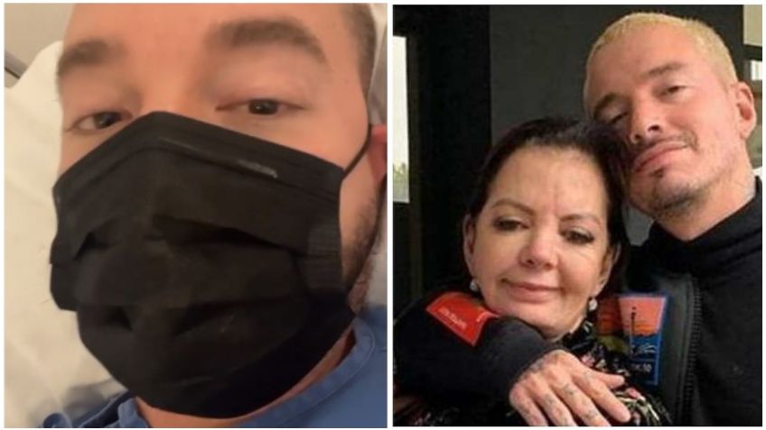 J Balvin ingresa al hospital después de que su mamá diera positivo a Covid-19