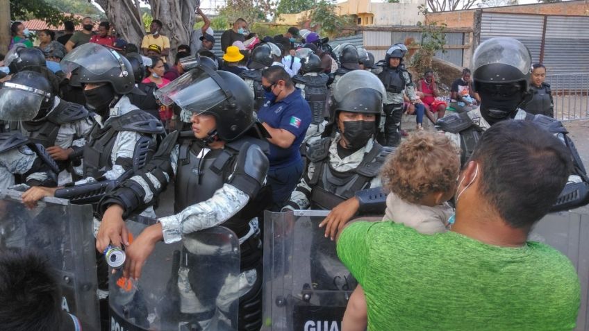 Guardia Nacional reforzará seguridad tras disturbios de migrantes en Tapachula