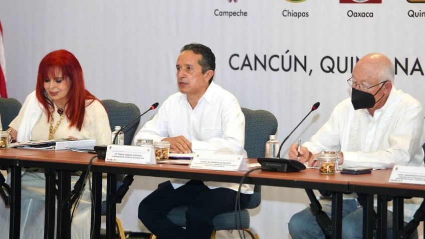 Mandatarios estatales firman Carta de Intención para el desarrollo sostenible en Quintana Roo