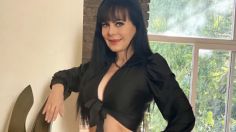 Bellísima: Maribel Guardia presume cintura de treitañera con top azul