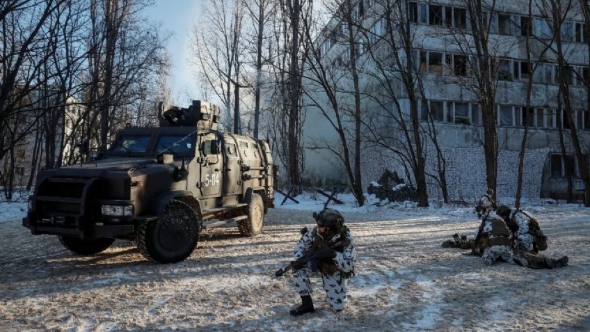 Rusia-Ucrania: las terribles imágenes de la batalla por Chernobyl