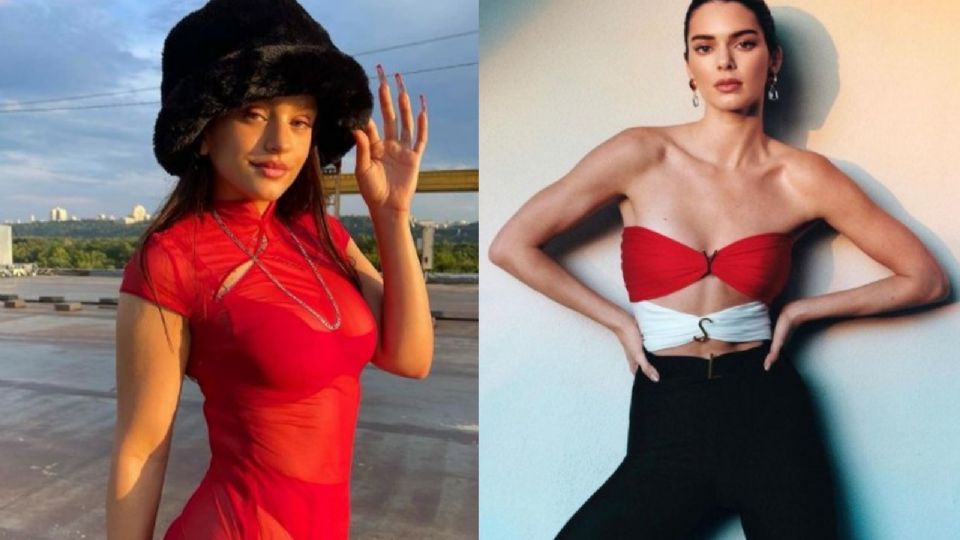 Rosalía y Kendall Jenner se realizaron radicales cambios de looks en los que destacan los tintes rojos y cobrizos.