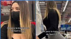 Despiden a empleada de Sams que se viralizó en TikTok por su belleza | VIDEO