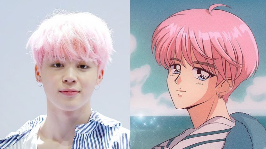 Bangtan: Así luce Jimin de BTS como personaje de anime, te vas a enamorar | FOTOS