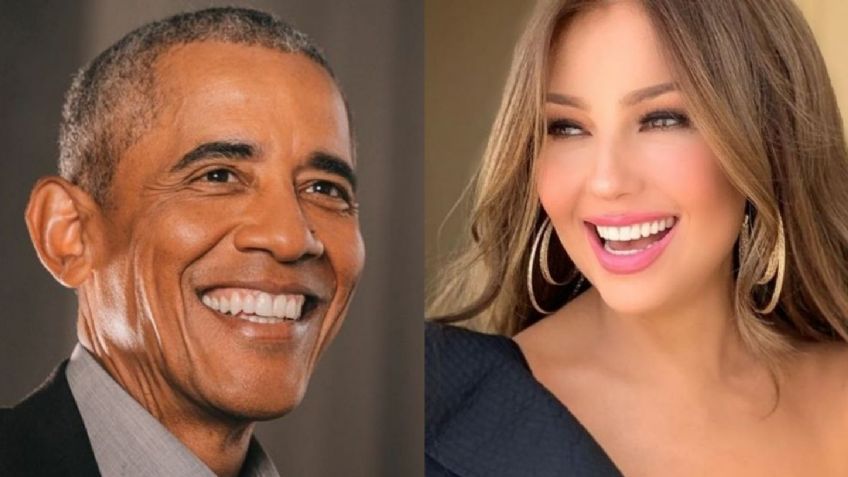 Thalía: Así fue el día que sacó a bailar a Barack Obama enfrente de su esposa