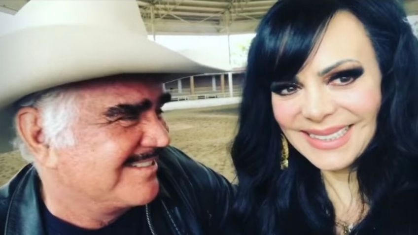 Maribel Guardia revela VIDEO inédito donde Vicente Fernández le roba un beso