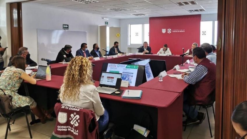 Luis Gerardo Quijano y Claudia Sheinbaum acuerdan elevar distribución de agua en la Magdalena Contreras