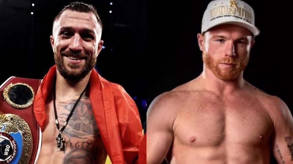 A finales del 2021 Vasiliy Lomachenko recibió buenas críticas sobre el 'Canelo'