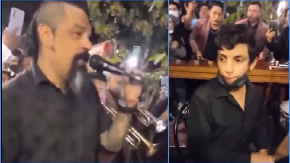 El popular cantante y músico deleitó a sus fans con su música pero en marimba