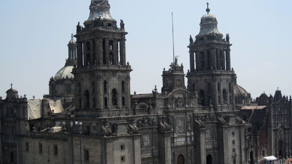 Vista general de la Catedral Metropolitana de la Ciudad de México