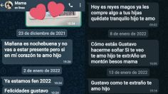 Abuelita sigue escribiéndole a su hijo por WhatsApp, quien falleció hace seis meses por Covid-19