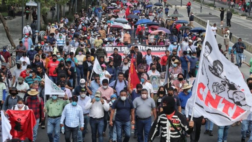 Tras días de bloqueos en Michoacán CNTE suspende labores en comunidades indígenas