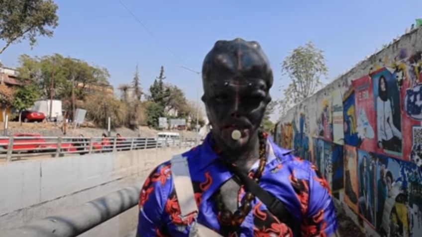 "Yo soy humano, pero mi mente y alma, no": The Black Alien revela reacciones de la gente cuando lo ve | VIDEO