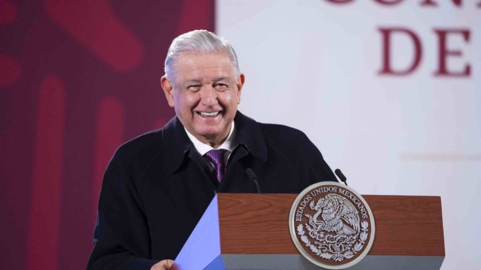 AMLO durante su conferencia de prensa Mañanera. Foto: Presidencia