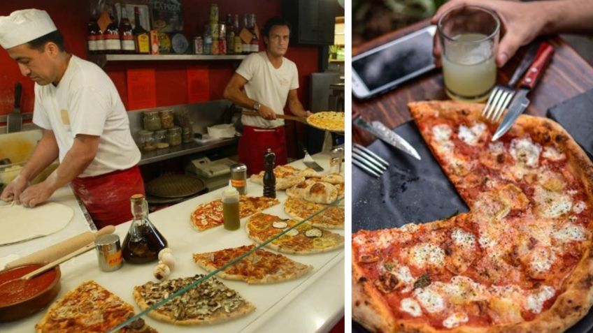 ¡La traición! Famosa empresa de pizzas descubre a empleado haciendo fila en "la competencia" gracias a FOTO