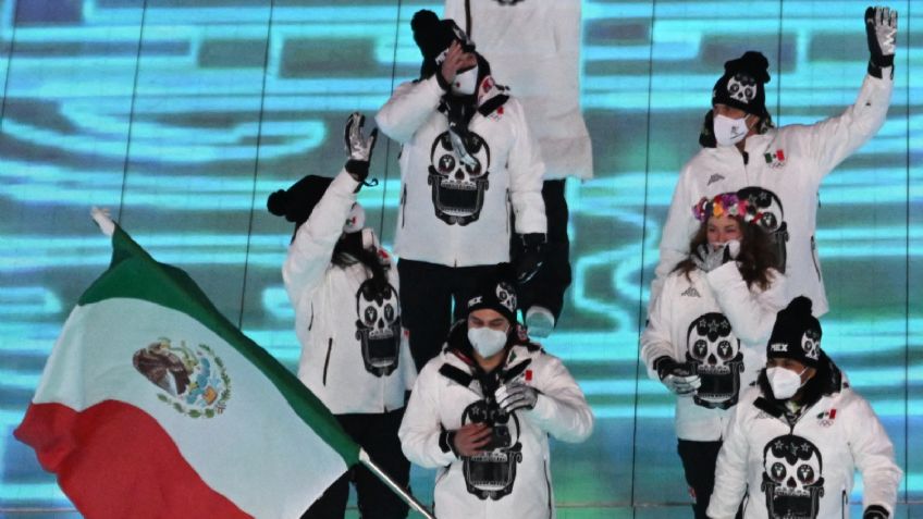 Juegos Olímpicos de Invierno: Así desfiló la delegación mexicana en Beijing 2022 | VIDEO