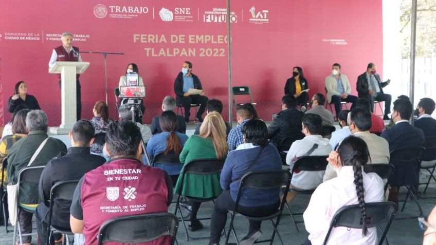 ¿Buscas trabajo? Ofrecen vacantes de hasta 80 mil vacantes en Feria del Empleo en la alcaldía Tlalpan