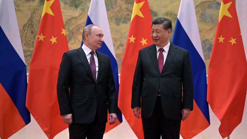 Vladimir Putin y Xi Jinping se alían contra EU y la OTAN