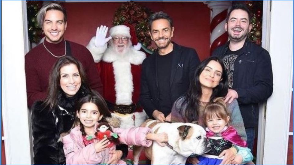 La familia de Eugenio Derbez es una de las más queridas de la farándula 
(Foto:Instagram)