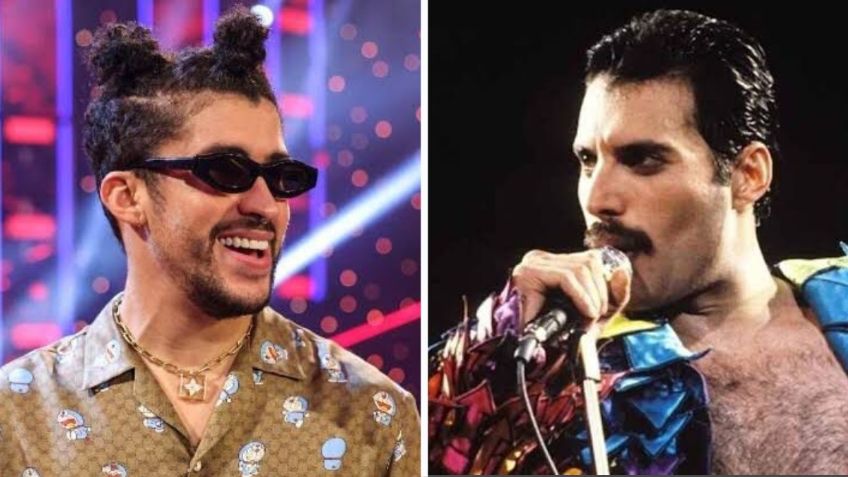 Comparan el talento de Bad Bunny con Freddie Mercury y explotan las redes