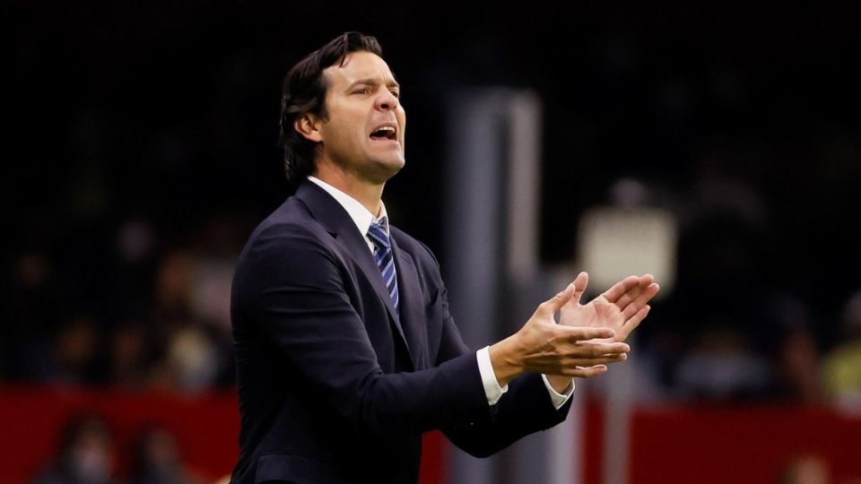 Esteban Solari, entrenador del América. Foto: EFE