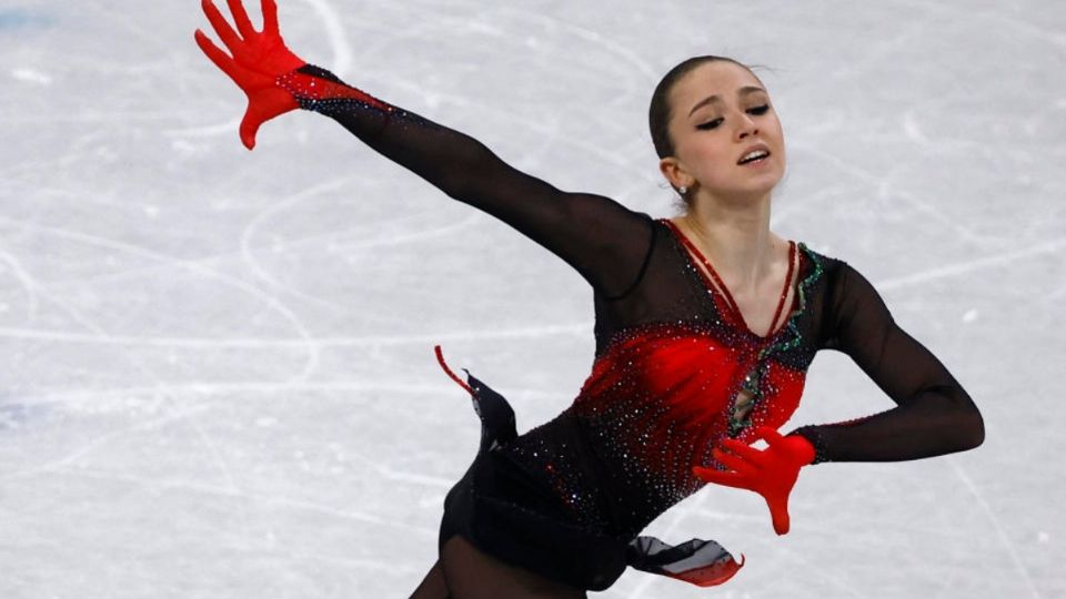 Kamila sorprendió a todos con un paso nunca antes visto. Foto: Reuters