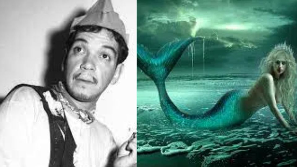 Cantinflas soñaba con casarse con una sirena. Foto: Especial