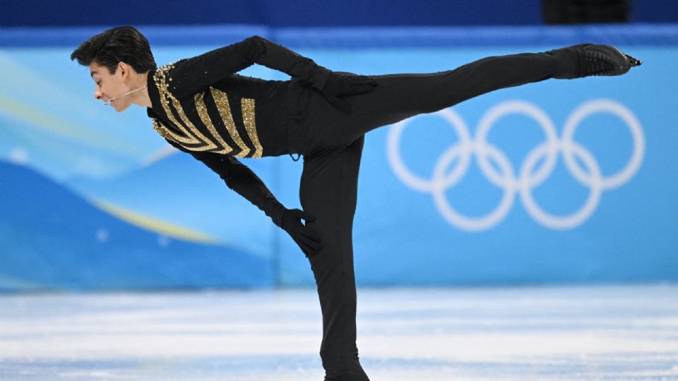 Donovan Carrillo logró su mejor marca personal en su debut en los Juegos Olímpicos de Invierno (Foto: AFP)