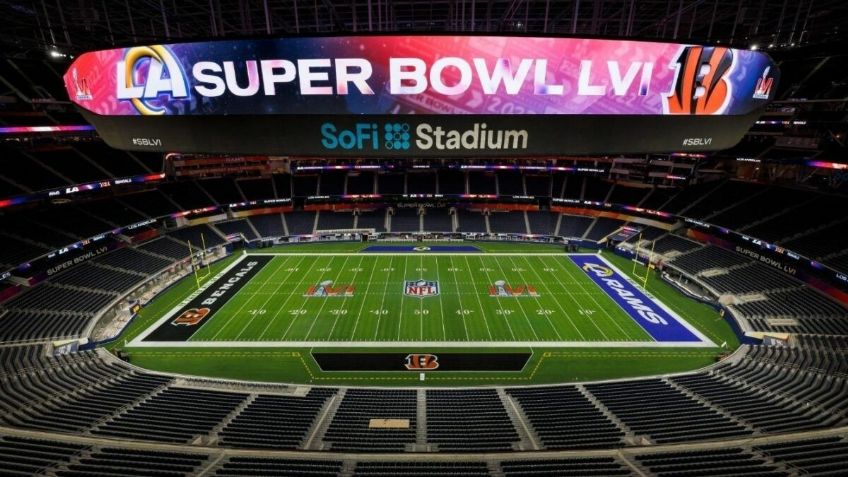 SoFi Stadium, sede del Super Bowl LVI, está lista para la fiesta de la NFL