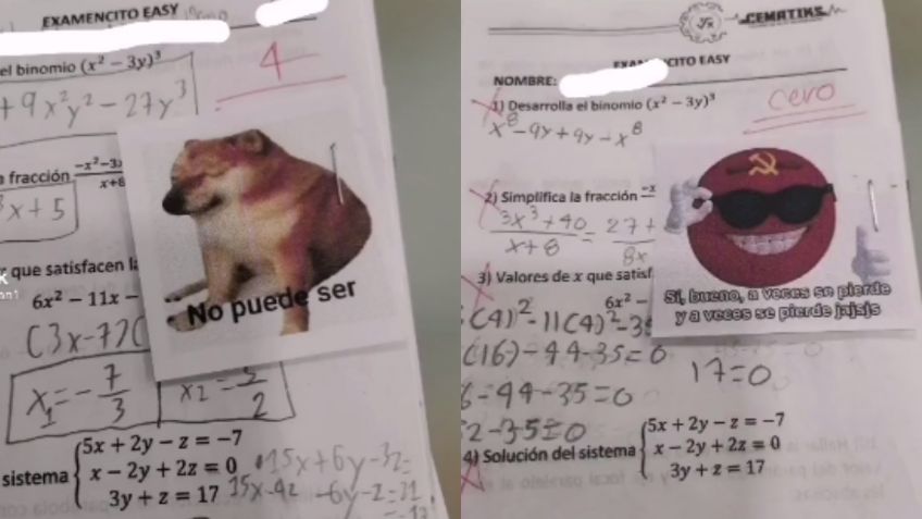 TikTok: Maestro de Matemáticas califica con memes a sus alumnos y rompe las redes sociales | VIDEO