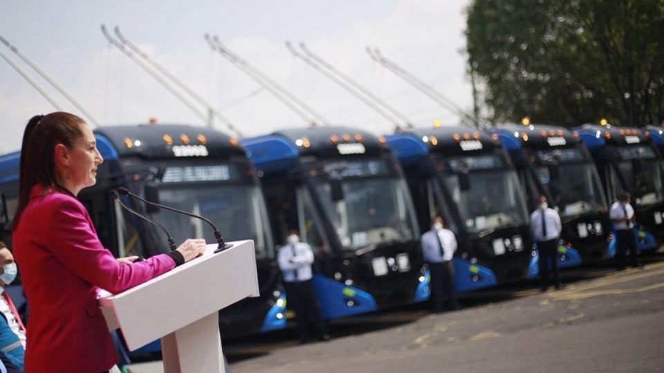 Las nuevas unidades sustituirán a los Trolebuses que comenzaron a funcionar hace casi 40 años en el Eje Central. FOTO: ESPECIAL