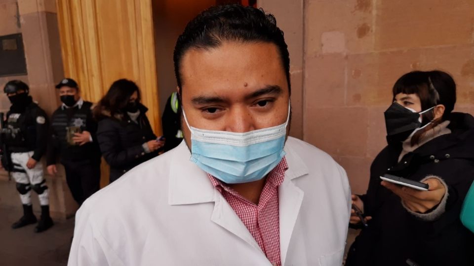 El coordinador de Salud Pública del IMSS aseguró que el declive de la cuarta ola de contagios en la entidad potosina es manifiesto. Foto: Especial