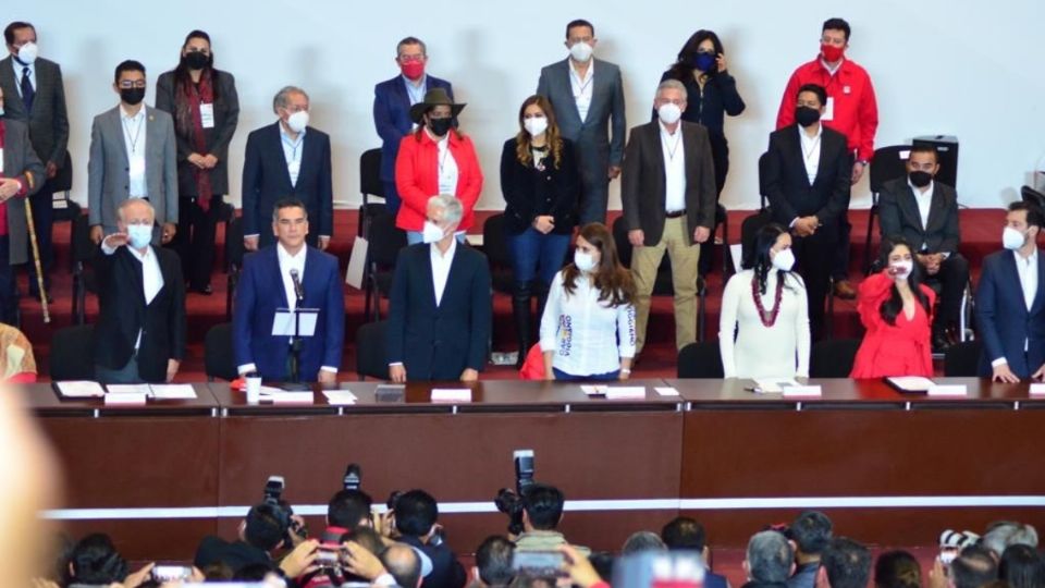 “Pongo a su disposición mi disciplina, mi trabajo, mi experiencia'. Foto: Gerardo García